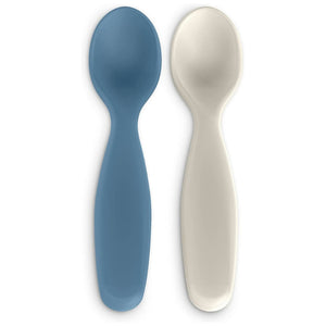 Suavinex - Set mit 2 Go Natural Light Blue Löffeln - 2