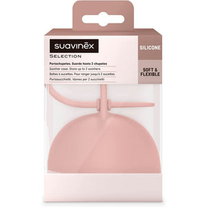 Suavinex - Nude Silikon Schnullerhalter - 3
