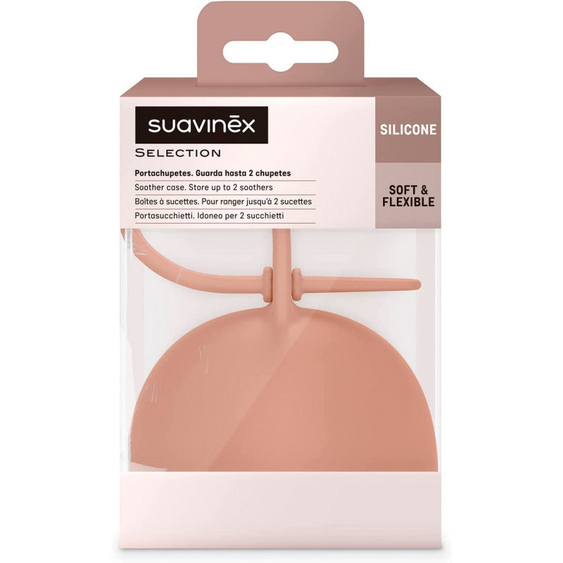 Suavinex - Orange Sunset Silikon-Schnullerhalter - 3