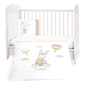 Steppdecken und Nestchen kikkaboo Rabbit