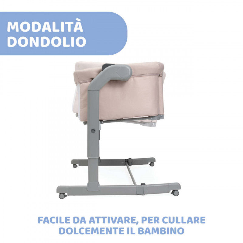 Culla Next2Me Magic Evo Chicco Grey Mist - 5