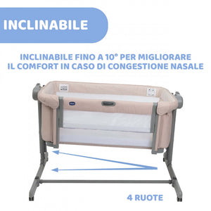 Culla Next2Me Magic Evo Pink - 5
