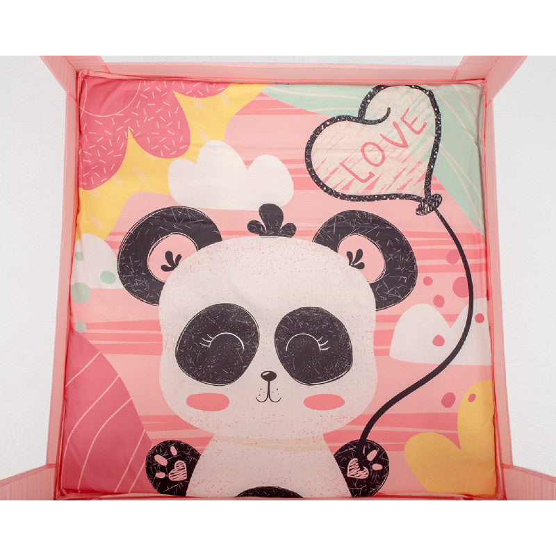 Laufgitter kikkaboo Enjoy Pink - 4