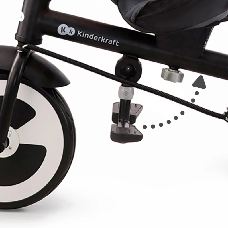 Triciclo Kinderkraft Aston Grey - 6