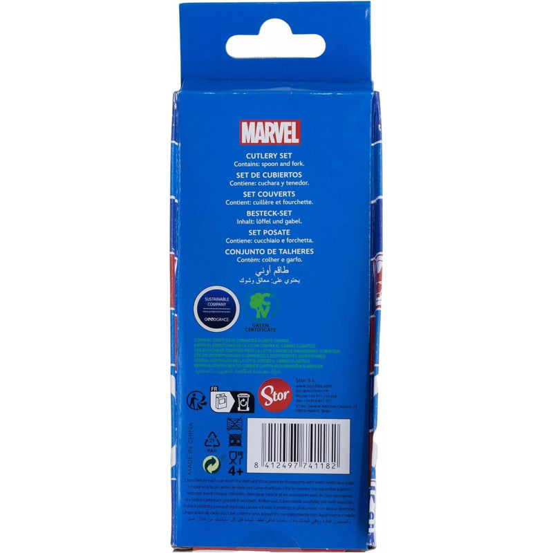 Set mit 2 Avengers-Besteck aus Stahl - 2