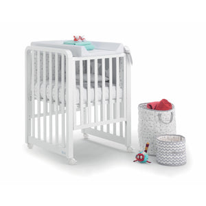 Lettino Glam con Piumone Classico - Bianco - 6