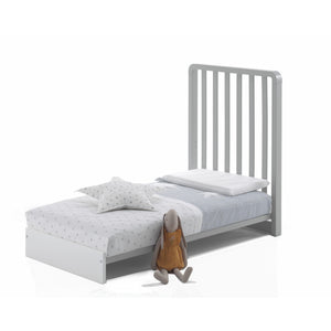 Lettino Glam con Piumone Classico - Grigio - 10