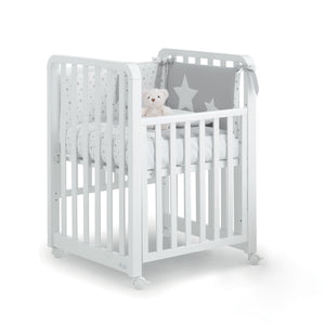 Lettino Glam Bianco Naturale con Piumone Glammy - 2
