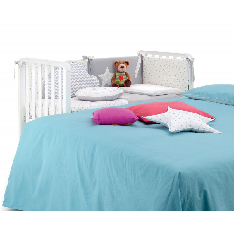 Lettino Glam Bianco Naturale con Piumone Glammy - 8