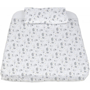 Set Per Culla 3 Pezzi Con Copripiumino