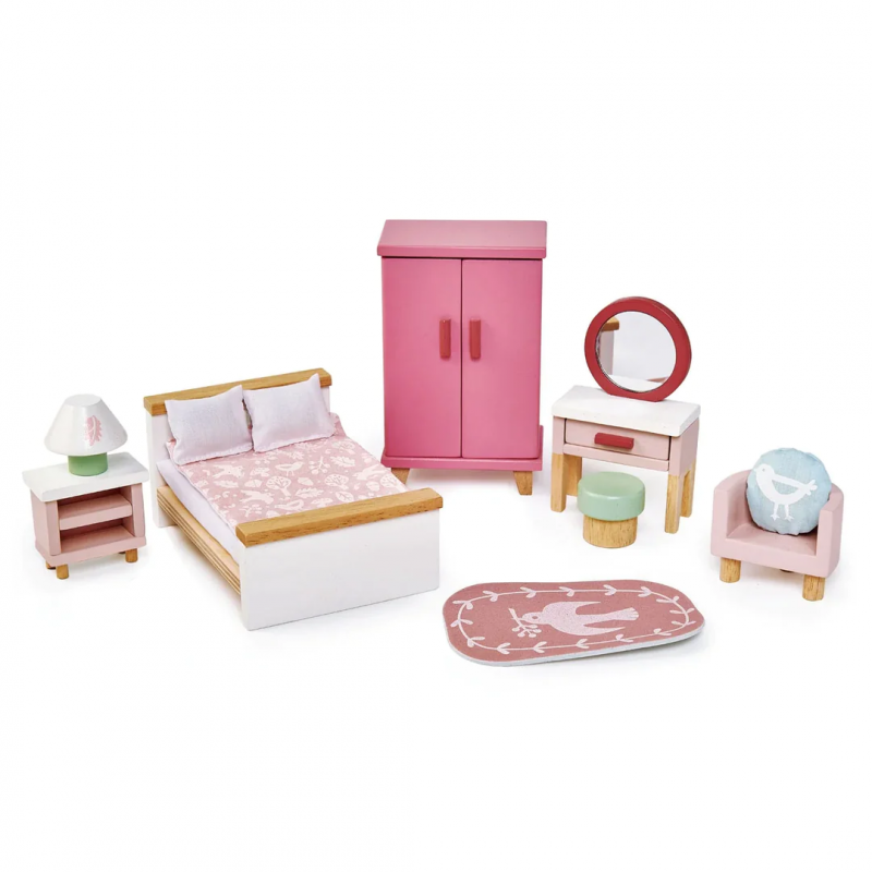 Tender Leaf Toys Puppen-Schlafzimmermöbel-Set - 4