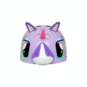 Kinderhelm aus 3D-magischem lila Einhorn - 2