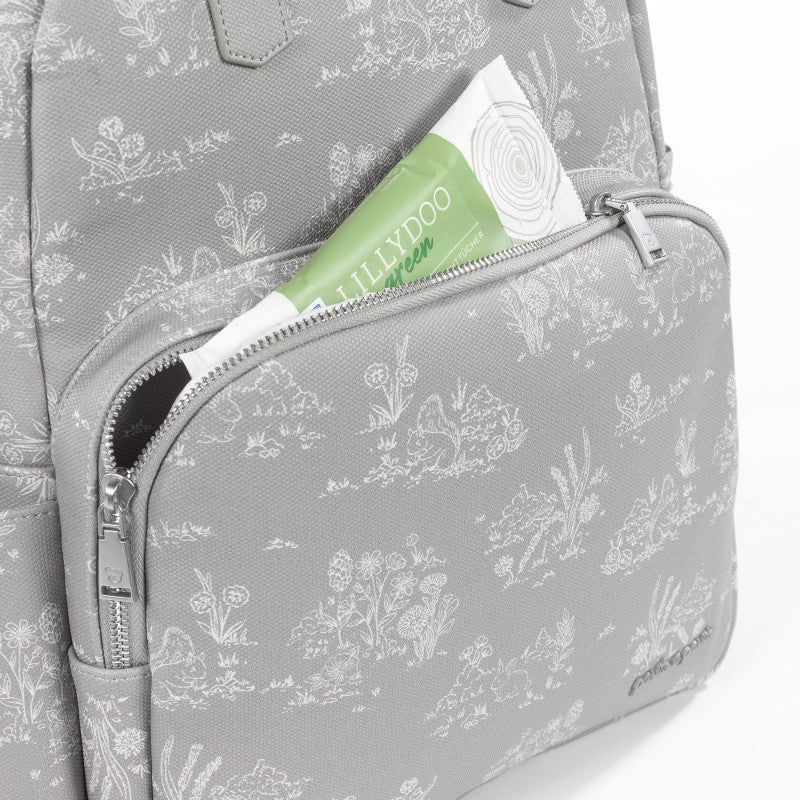Toile de Jouy Forest Mother Rucksack – Pasito a Pasito - 11
