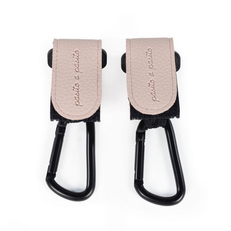 Set mit 2 Kinderwagenhaken – Pasito a Pasito Icon Rose