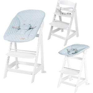 Born Up Set 2in1 Hochstuhl – Hellblau