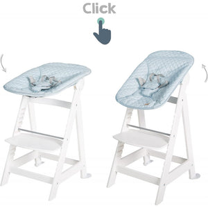 Born Up Set 2in1 Hochstuhl – Hellblau - 3