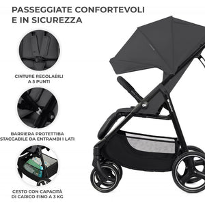 Kinderkraft Trig Granite Grey Kinderwagen - 5