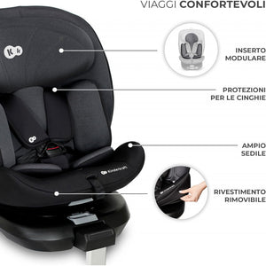 Seggiolino auto I-360 i-Size grey 40-150 cm - 4