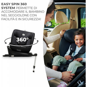 Seggiolino auto I-360 i-Size grey 40-150 cm - 5