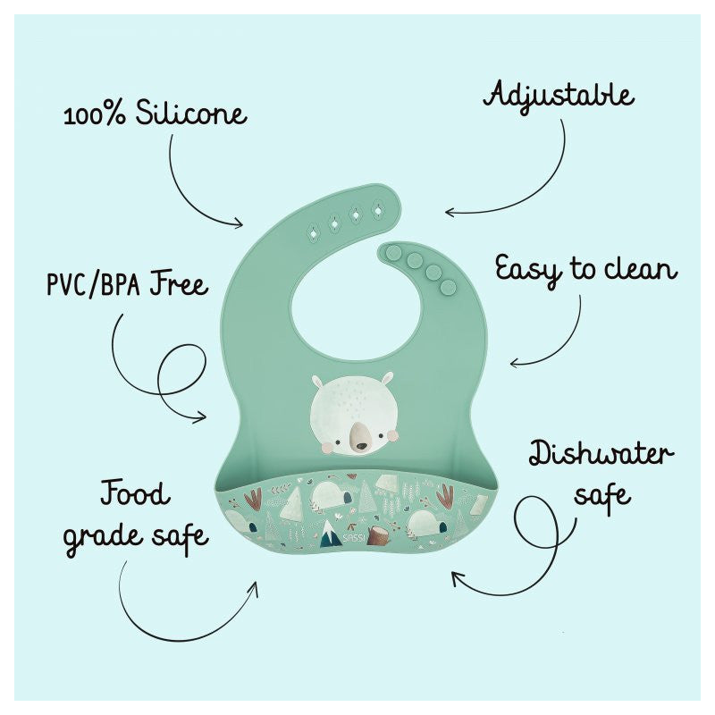 Munchy Bear Silikon-Taschenlätzchen - 4