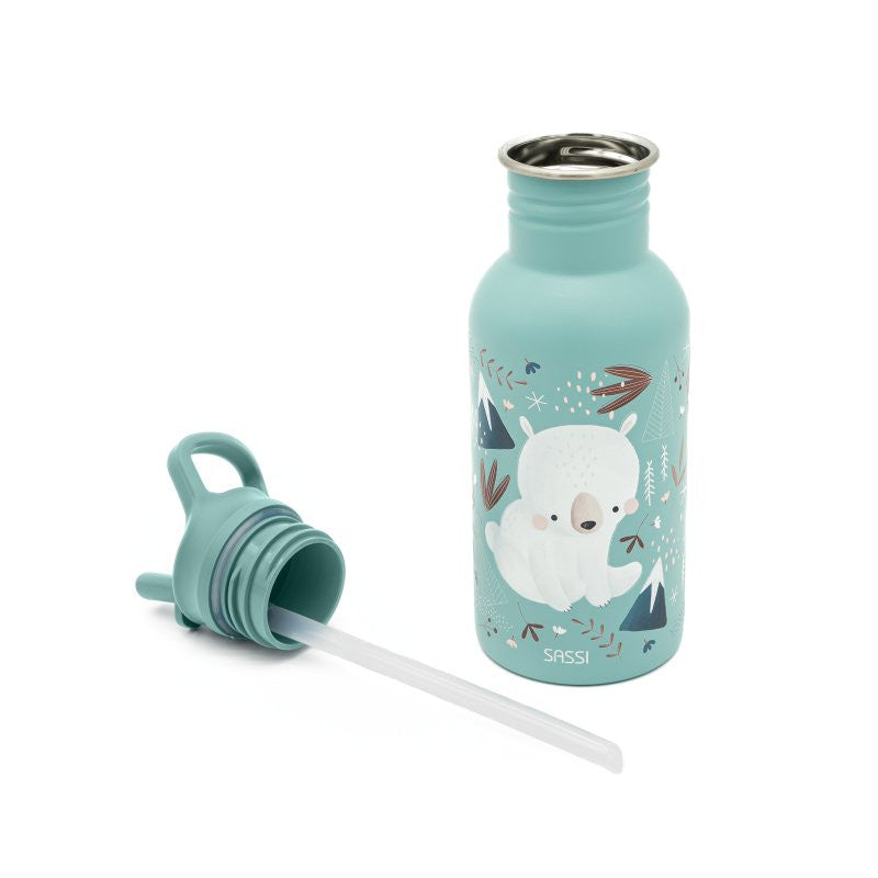 Munchy Bear 500 ml Edelstahl-Wasserflasche - 3
