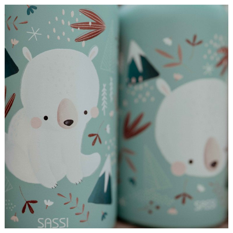 Munchy Bear 500 ml Edelstahl-Wasserflasche - 7