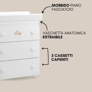 Offerta Cameretta Aurora - Bianca - 9