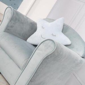Mini-Sessel für Kinder, Sofa „Lil“, Hellblau - 7
