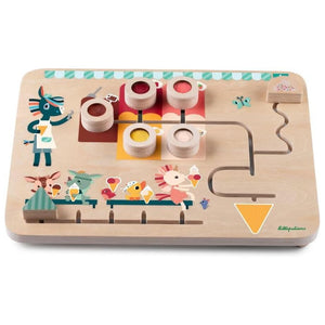 Pannello di Scoperta - Puzzle in Legno educativo - 3