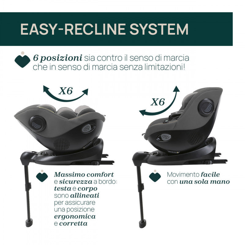 i-Size 40 - 125 cm Chicco SEAT105 - Ever Green - 16