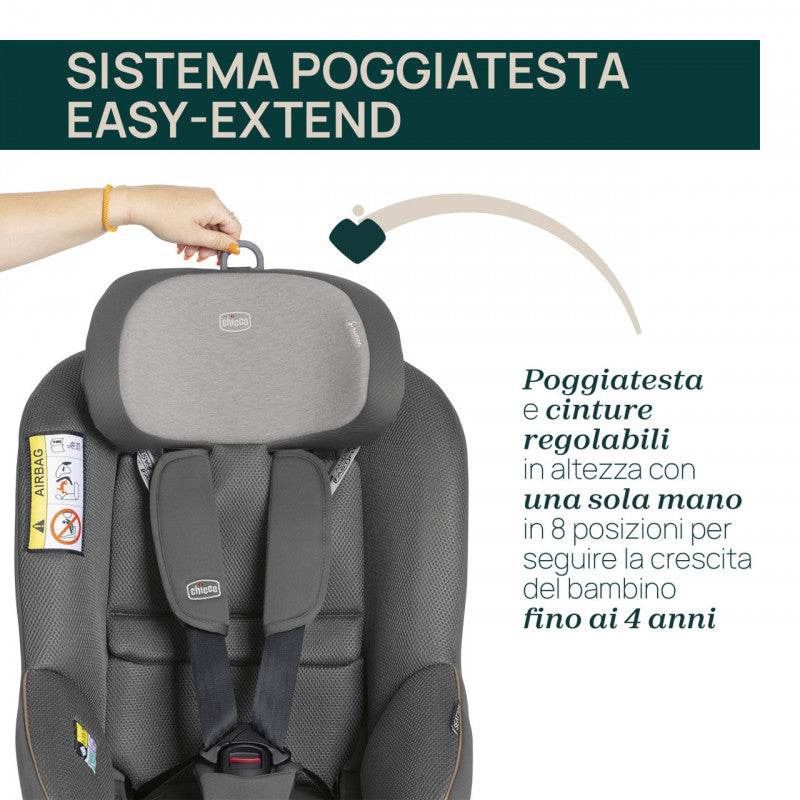 i-Size 40 - 125 cm Chicco SEAT105 - Ever Green - 20
