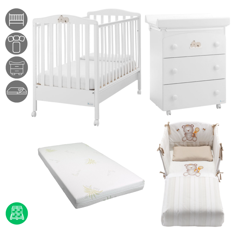 copy of Erbesi Tato und Trio Electa Inglesina Schlafzimmer-Set - 2