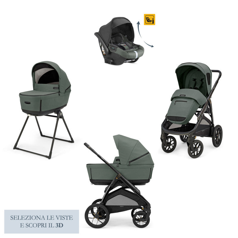 Kombikinderwagen Inglesina Aptica XT Darwin - Taiga Green