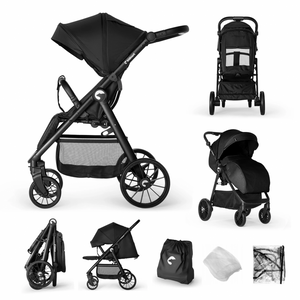 Kinderwagen Kidnort Sjolejon Black