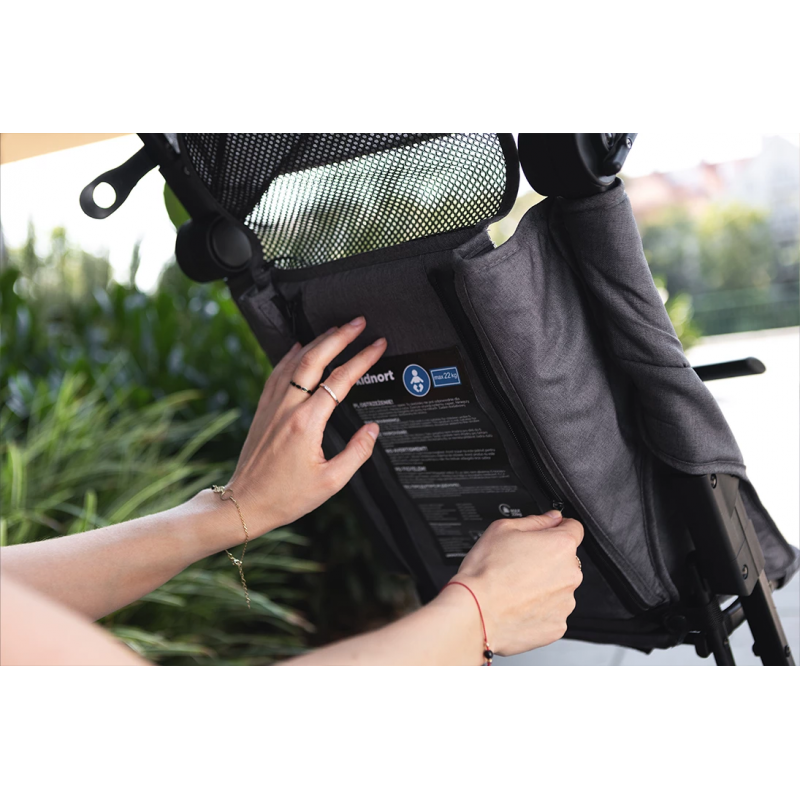 Reisebuggys Kidnort Snopetrel Grey - 11