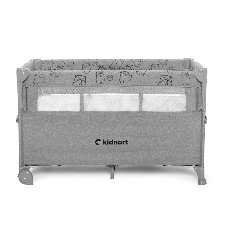Reisebett Kidnort Stugan Light Grey - 10
