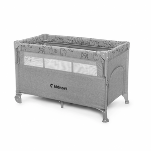 Reisebett Kidnort Naste Light Grey - 9
