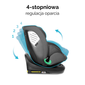 Seggiolino Auto Radjur Kidnort Black - 8