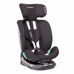 Radjur Autositz mit Top Tether Schwarz - Kidnort - 8