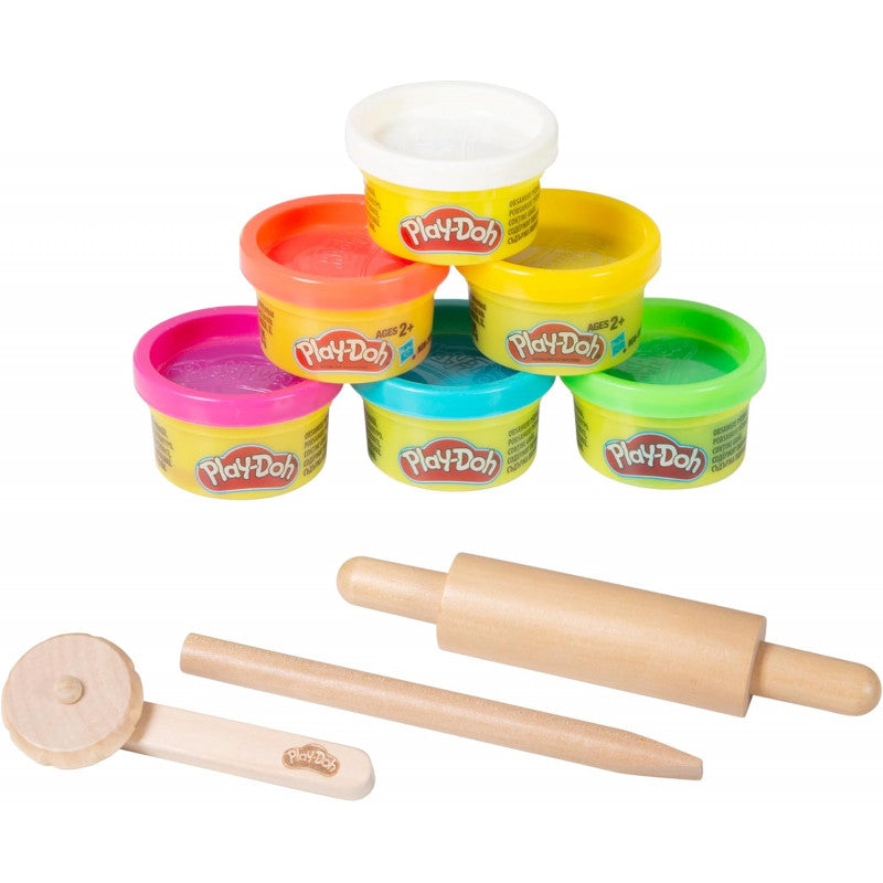Play-Doh Set - 3D-Kreativmatte mit 12 Dosen - 6