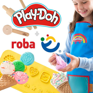 Play-Doh Set - 3D-Kreativmatte mit 12 Dosen - 8