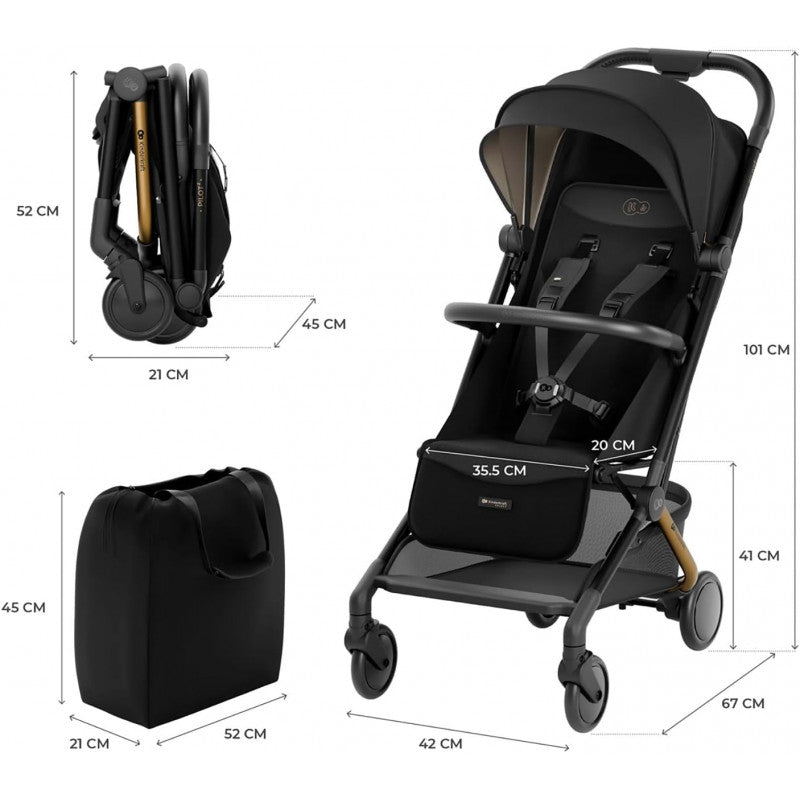 Passeggino Pilot 2 KinderKfraft Black - 8