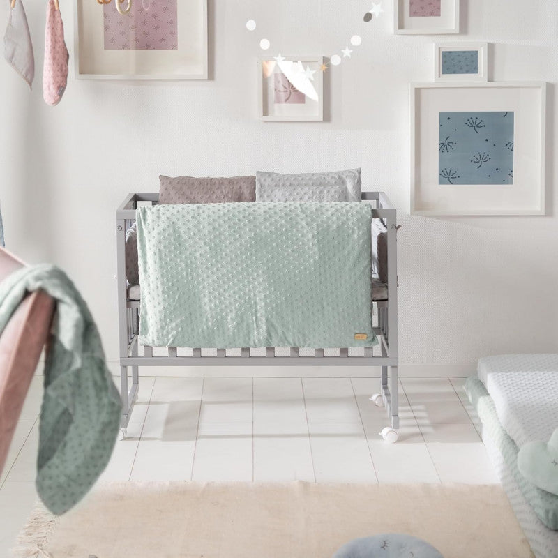 Kinderbettset aus Bio-Baumwolle Grün - 8