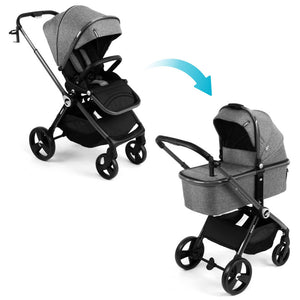 Isbjörn 2in1 Kinderwagen - Grau - 3