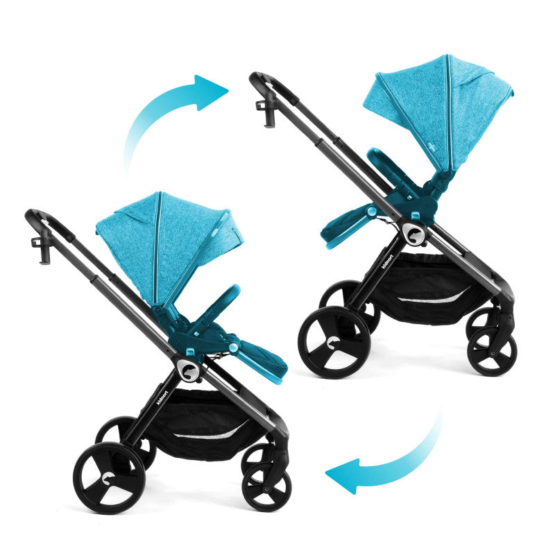 Isbjörn 2in1 Kinderwagen - Grau - 6