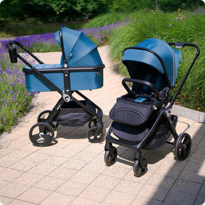 Isbjörn 2in1 Kinderwagen - Blau - 3