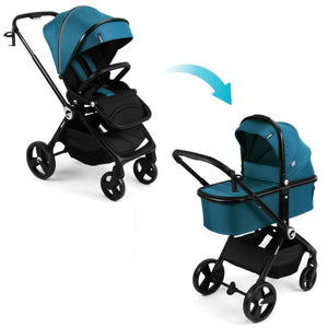Isbjörn 2in1 Kinderwagen - Blau - 4