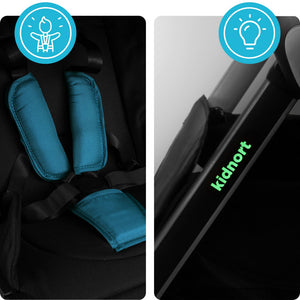 Isbjörn 2in1 Kinderwagen - Blau - 10