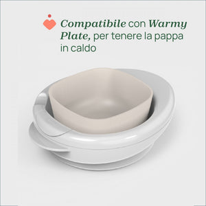 Ciotola con coperchio Grigio 6m+ Chicco - 5