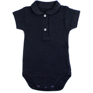 Body Neonato modello Polo Blu - 3 Mesi